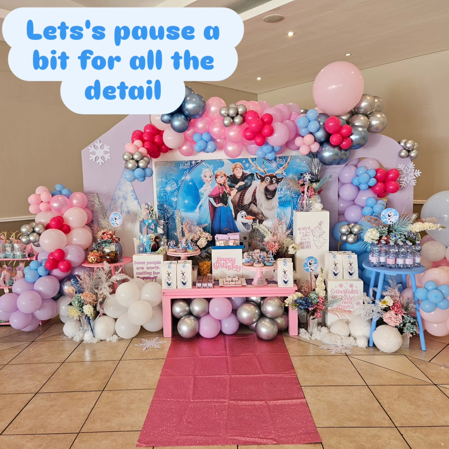 Frozen Theme Kids Party