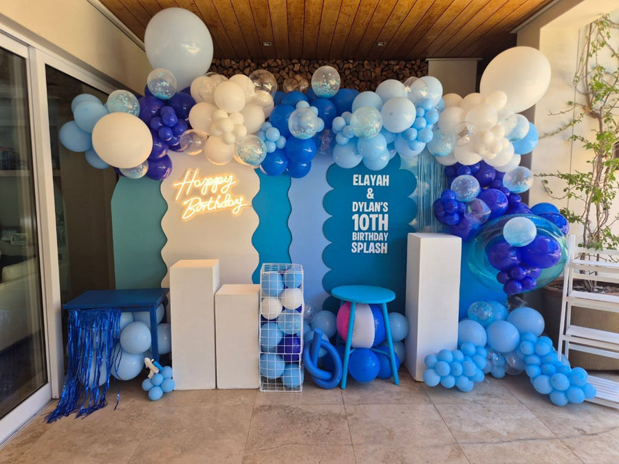 Blue Fun Kids Themed Party